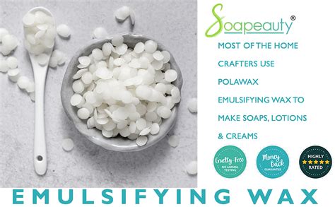 Soapeauty 16 Oz Emulsifying Wax Nf Polysorbate 60 Pure