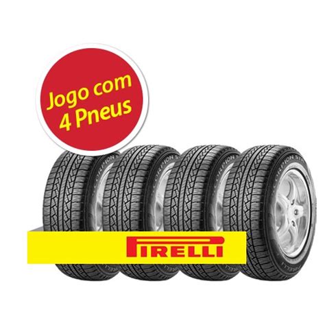 Kit Pneu Aro 16 Pirelli 265 70R16 Scorpion Str 112H 4 Unidades No Shoptime