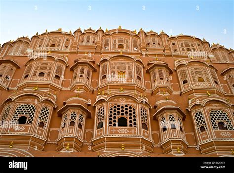 INDIA JAIPUR Hawa Mahal Also Known As The Wind Palace Is A Palace