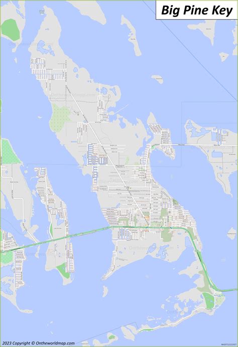 Big Pine Key Map | Florida, U.S. | Detailed Maps of Big Pine Key