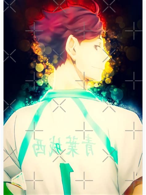 Oikawa Tooru Haikyuu Fanart Poster For Sale By Spacefoxart Redbubble