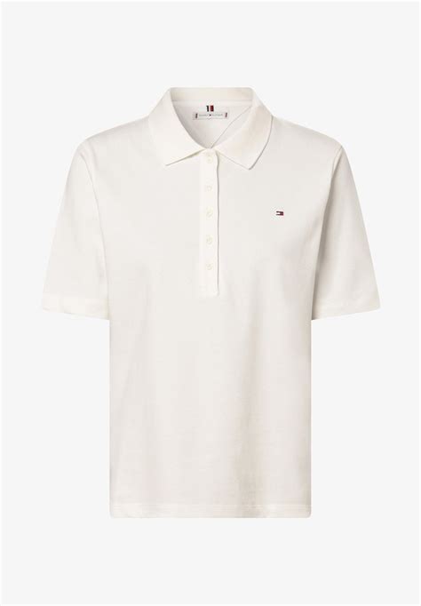 Tommy Hilfiger Reg Poloshirt Ecru Offwhite Zalando At