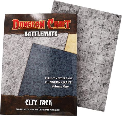 Dungeon Craft Battlemaps City Pack Board Games Amazon Canada