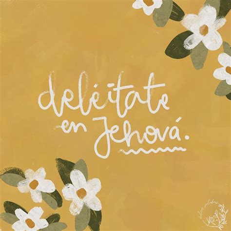 The Words Deletite En Jehova Are Written In White On An Orange Background