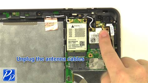 Dell Latitude ST Tablet Wireless WLAN Card Replacement Video Tutorial