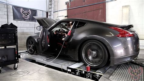 Nissan 370z Built Vq Twin Turbo Dyno Pull Youtube