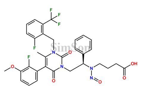 Elagolix Nitroso Impurity Cas No Na Simson Pharma Limited