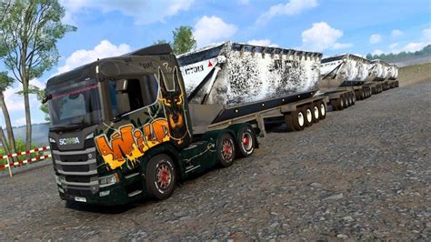 ETS2 Long Vessel Trailer 1 47 v 1 49 Trailer Mod für Eurotruck