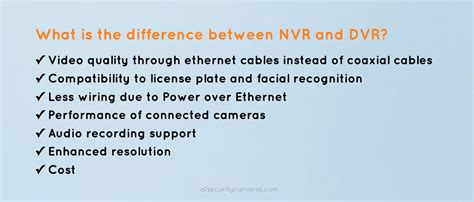 Nvr Vs Dvr Which Is Better Difference Pros And Cons