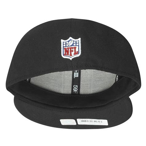 Nieuwe Era 59fifty Uitgerust Cap Nfl Shield Logo Zwart Fruugo Nl