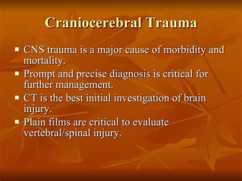 Imaging In Trauma