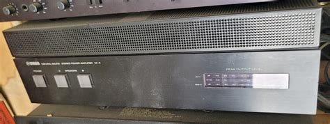 Vintage Yamaha M4 M 4 Ns Series Stereo Power Amplifier Amp Works Ebay