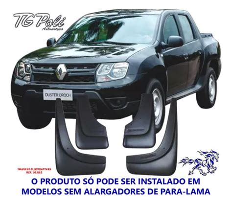 Apara Barro Lameiro Renault Oroch 2015 A 2020 Preto Tg Poli