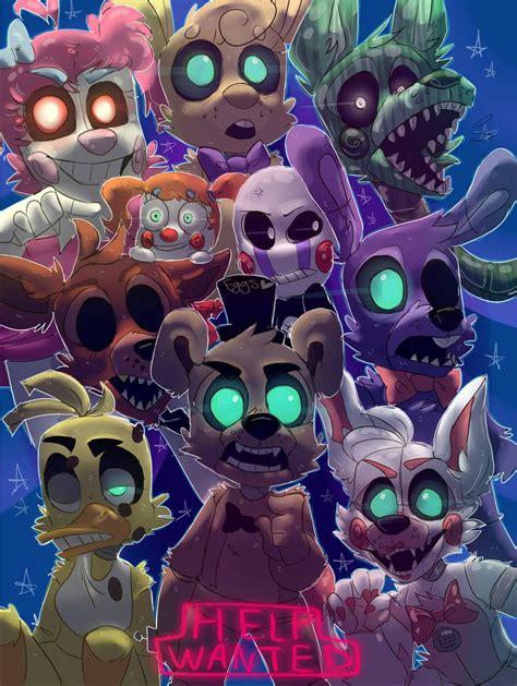 Vrposter By Eggyb 932 Fnaf Dibujos Imagenes De Fnaf Anime