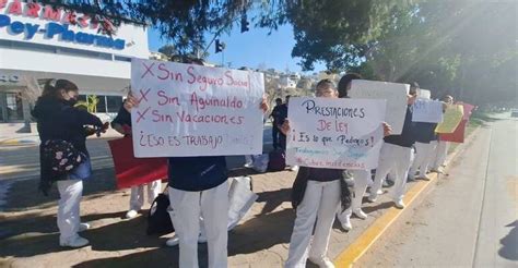 Protestan Enfemeras Del Hospital General Por Falta De Pago De Sus