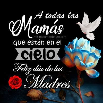 FELIZ DIA DE LA MADRE A LAS MAMÁS QUE ESTAN EN EL CIELO