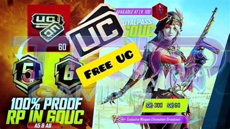 Unlock A6 Royal Pass For 60 UC Final Look Trick To Get RP In 60 UC