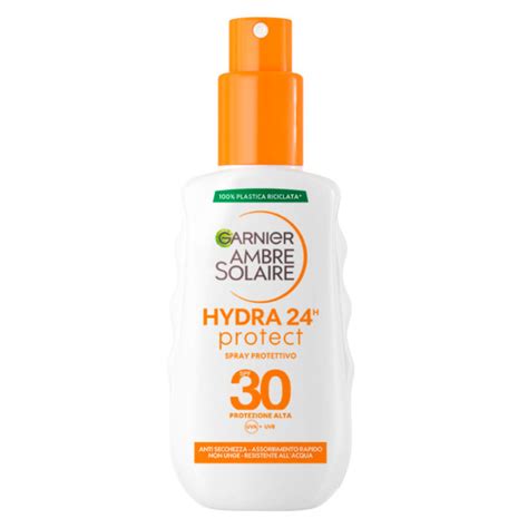 Hydra 24H Protect Spray Solare SPF 30 Garnier Ambre Solaire