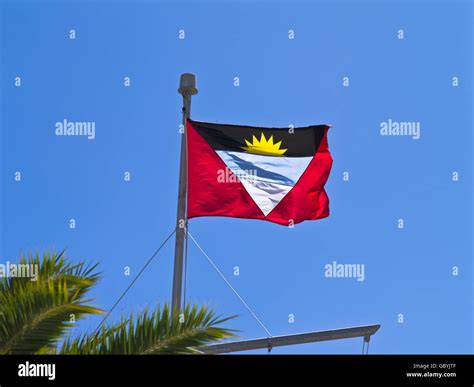 dh Antigua barbuda flag ANTIGUA CARIBBEAN National flag of Antigua and ...