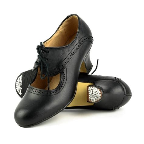 Zapato Flamenco Profesional Abotinado Almoradux Aros Dance