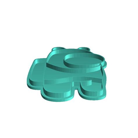 Among Us Disney Cookie Cutter Set Of 8 3d Models Download Creality