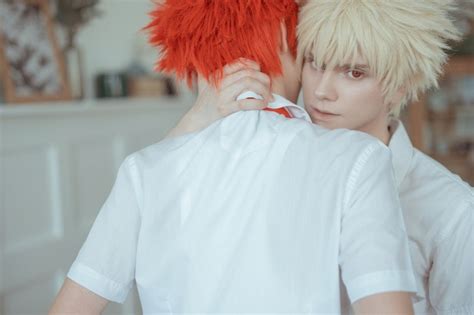 Kirishima/Bakugou BNHA Cosplay Print | Etsy