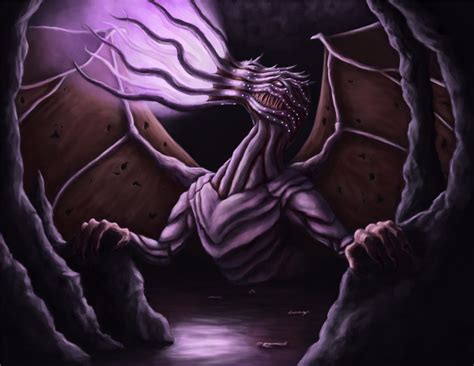 Dragon Mind Flayer by DaemmonArts on DeviantArt