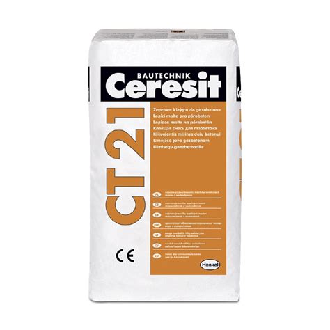 Смесь кладочная для блоков Ceresit CT 21, 25кг