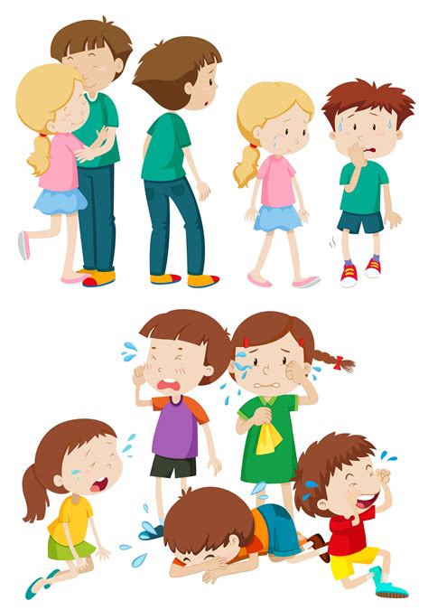 Emotions Clip Art For Kids