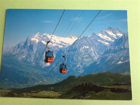 AK Luftseilbahn Seilbahn Gondelbahn Grindelwald Männlichen Kaufen auf