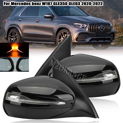 Car Side Mirror Outer Rearview Mirror Assembly For Mercedes Benz W167 Gle350 Gle63 2020 2021