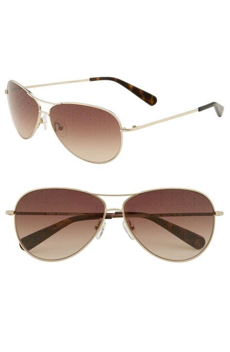 Tory Burch 60mm Metal Aviator Sunglasses Nordstrom Metal Aviator Sunglasses Metal Aviators