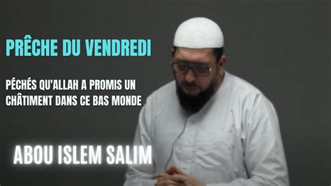 Péchés qu Allah a promis un châtiment dans ce bas mondeSHEYKH ABOU