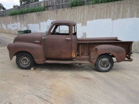 1953 Chevy 3100 Truck 5 Window No Reserve Rat Rod Patina Barn Find Shop