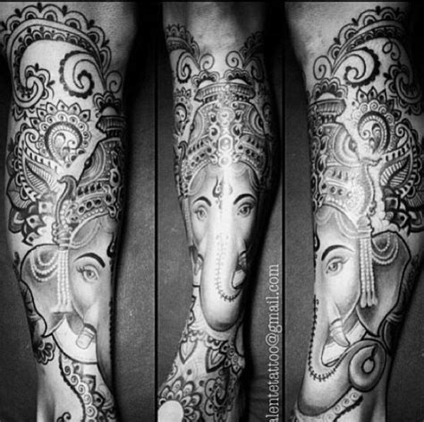 O Ganesha mais lindo q já vi Trabalho da Thais Valente Sleeve