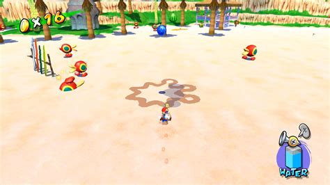 Gelato Beach Blue Coins Super Mario Sunshine Walkthrough