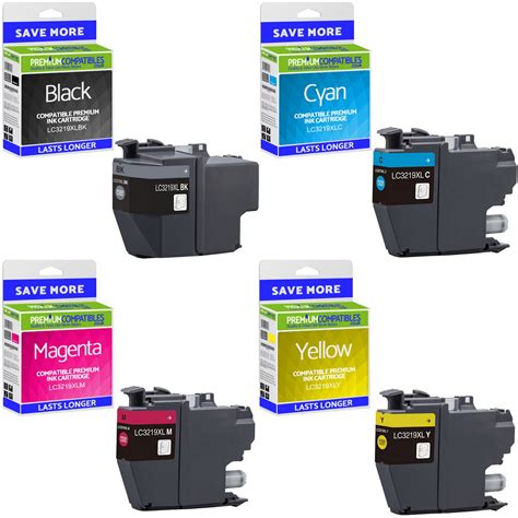 Compatible Brother Lc Xl Cmyk Multipack High Capacity Ink Cartridges