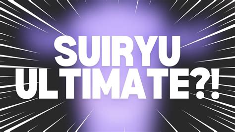 New Suiryu Ultimate Mode The Strongest Battlegrounds Youtube