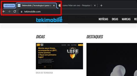 Como Agrupar Guias No Google Chrome Tekimobile