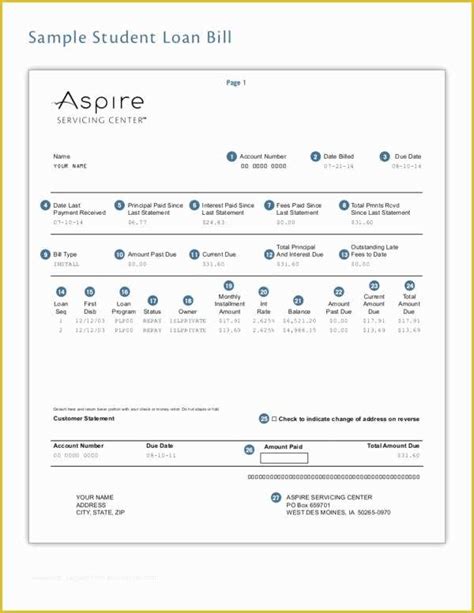 45 Free Mortgage Statement Template Heritagechristiancollege