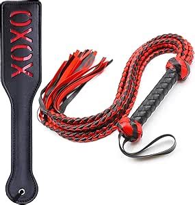 Amazon Venesun Bondage Xoxo Spanking Paddle And Flogger For Adults Bdsm Play Sex Toys