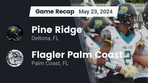 Pine Ridge High School Deltona Fl Varsity Football