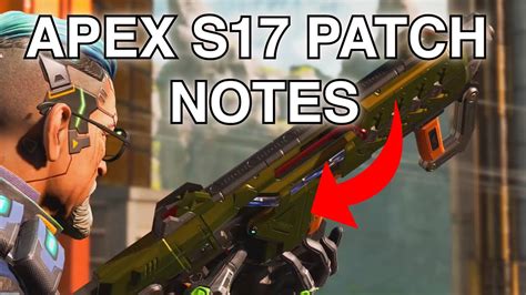 Apex Legends Season 17 Arsenal Patch Notes Buffs Nerfs And Updates