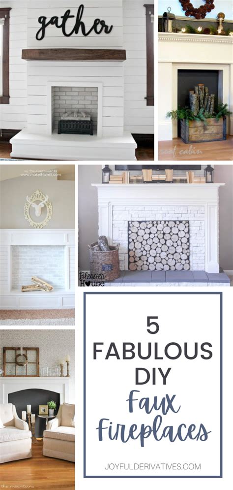 A Faux Fireplace Is A Wonderful Option If You Love The Look And Feel Of