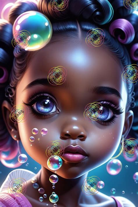 Empowering Black Girl Magic: Digital Art for All Ages - Etsy