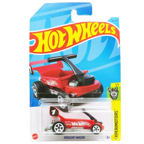 Đồ Chơi Mô Hình Siêu Xe Hot Wheels C Draggin Wagon Mẫu Màu Giao Ngẫu Nhiên