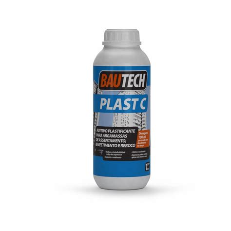 Aditivo Plastificante Plast C 1L Bautech Barcelona Lar Construção