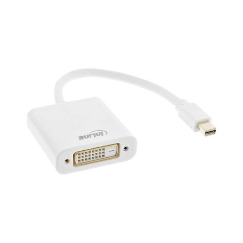 InLine Mini DisplayPort Zu DVI Adapter Mini DisplayPort Stecker Auf