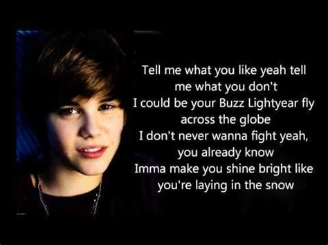 Justin Bieber Song Lyrics Quotes. QuotesGram