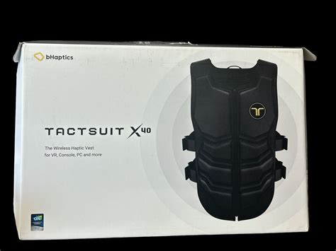 BHaptics TactSuit X40 Haptic Vest With 40 Vibration Motors For VR EBay